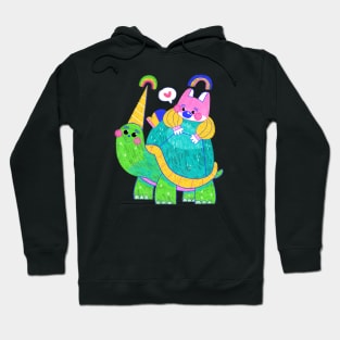 Turtle Dog Hoodie